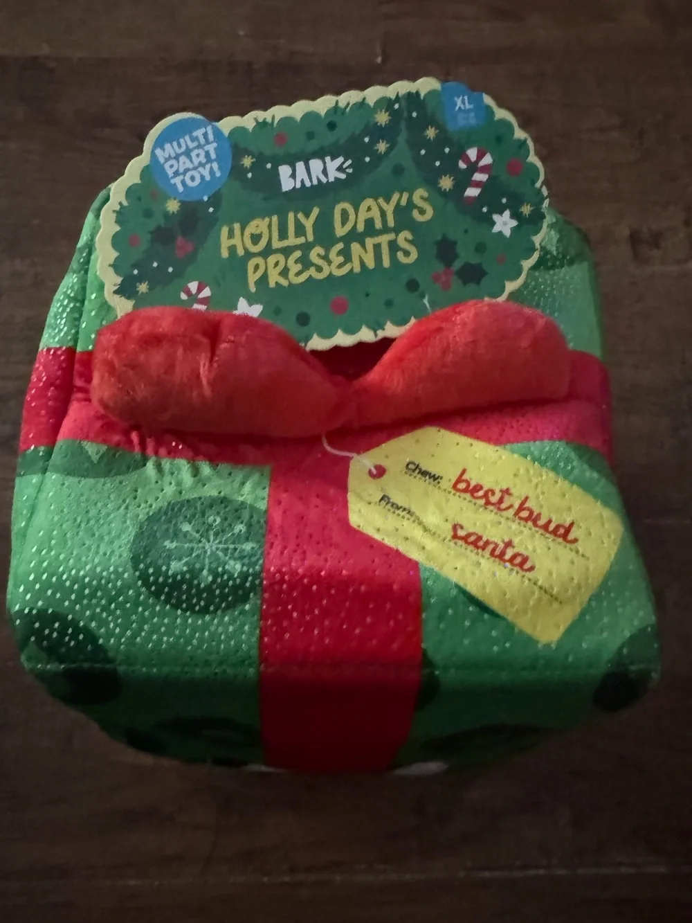 Bark Box Holly Day’s Presents XL Multi-part toy NEW just released!!
